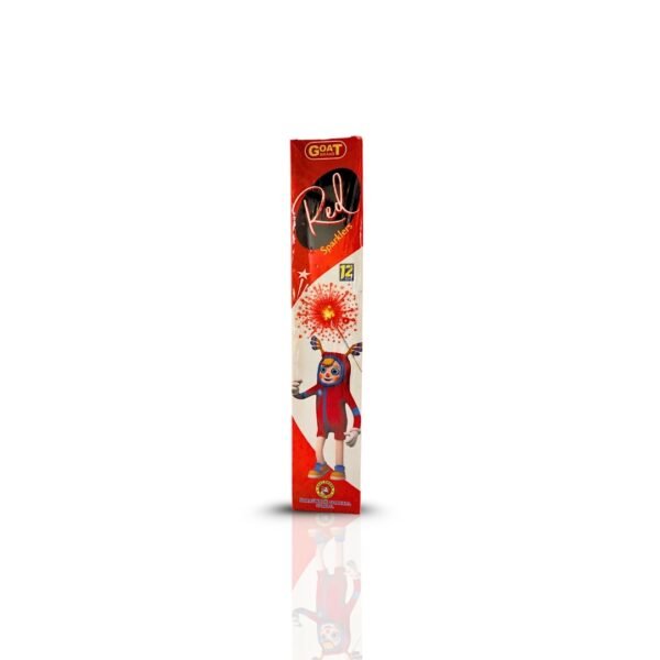 12 cm red sparklers