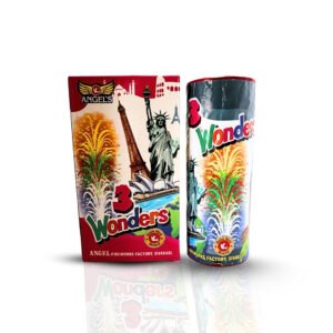 Wonder 3 in 1 flower pot crackers, multicolour flower pots