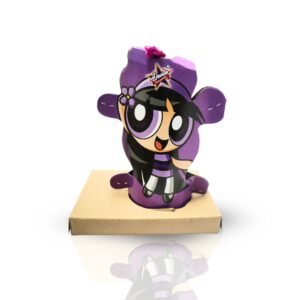 Purple flower pot crackers, blossom fireworks, flower pots