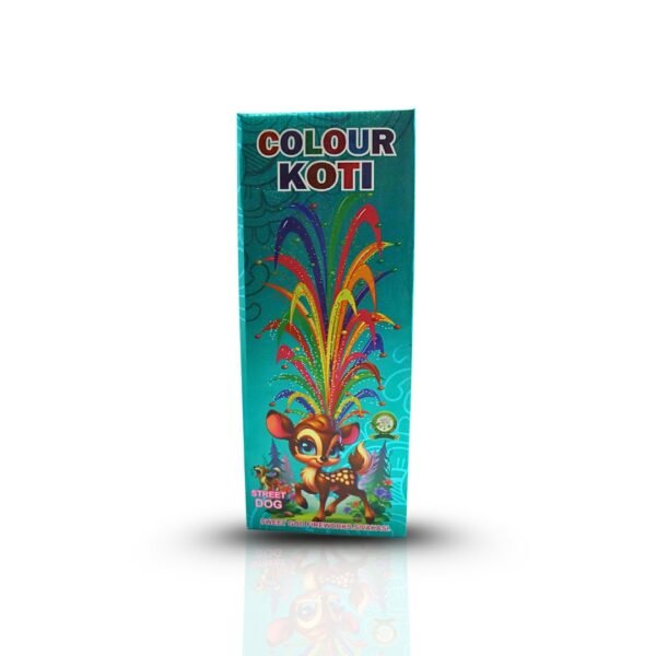 Colour Koti 10 pieces, flower pot crackers, flower pot fireworks