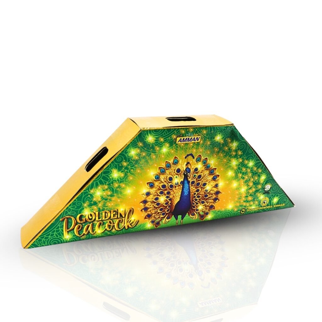 Peacock Flower Pot Crackers